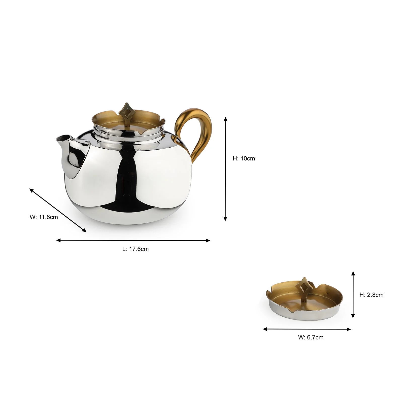 Aladdin Tea Pot For 2 Cups - Image 6
