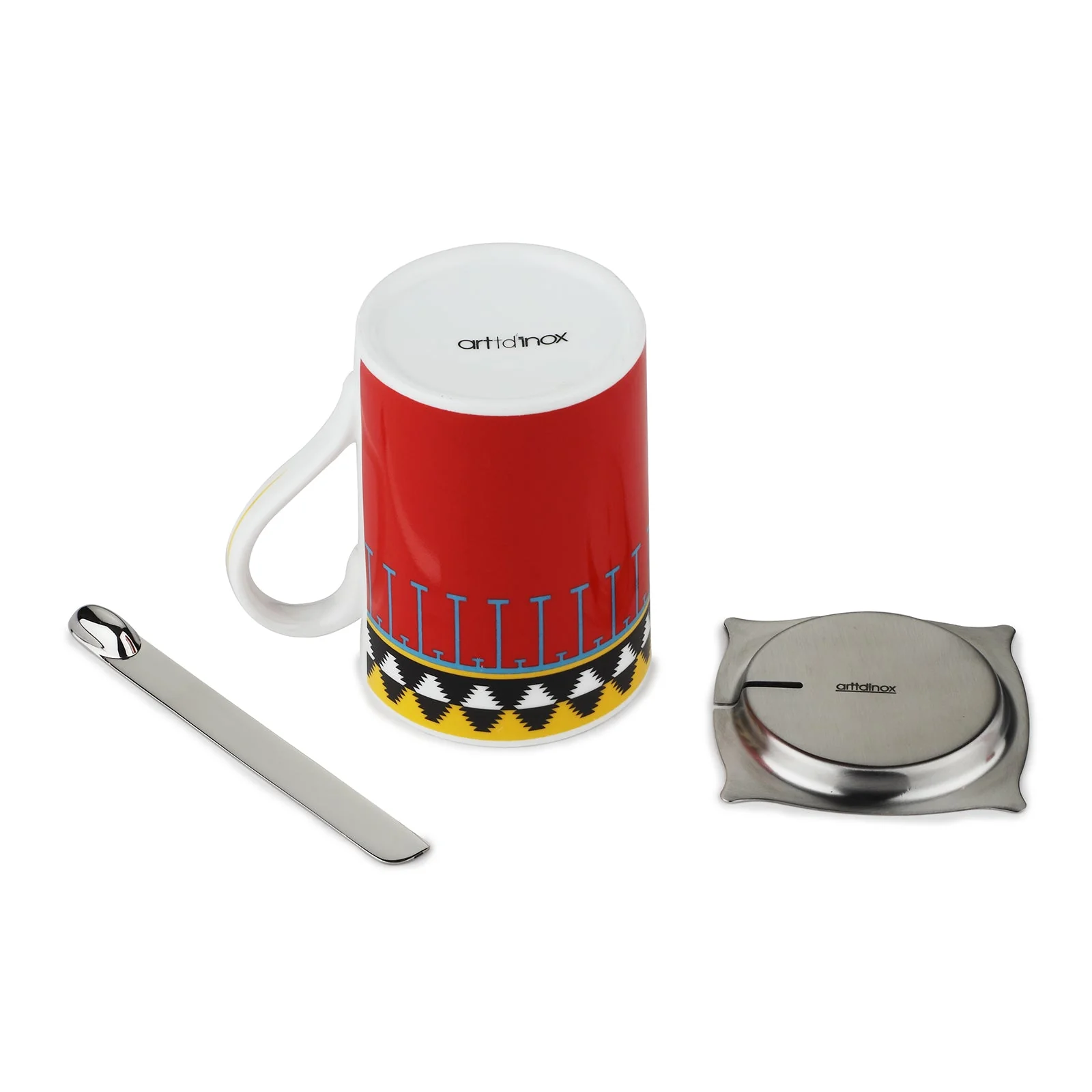 Aladdin Ceramic Mug & Stirrer | Set of 2 - Image 6