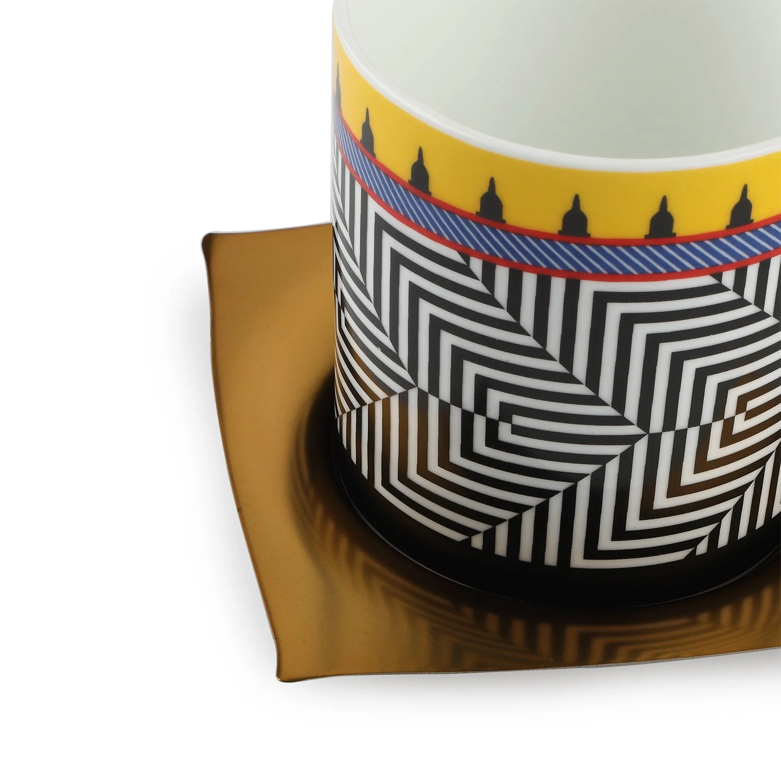 Aladdin Ceramic Cup With Saucer | Set of 2 - Image 5