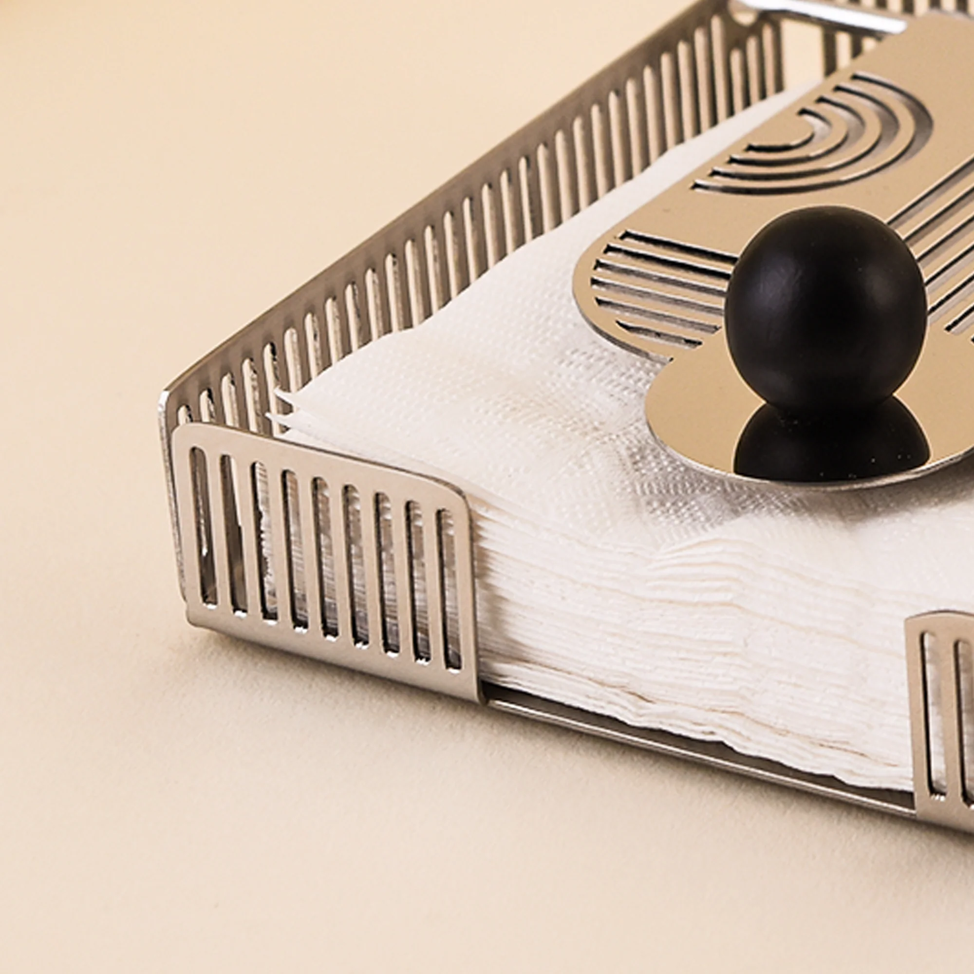 Art Deco Napkin Holder | Small - Image 2