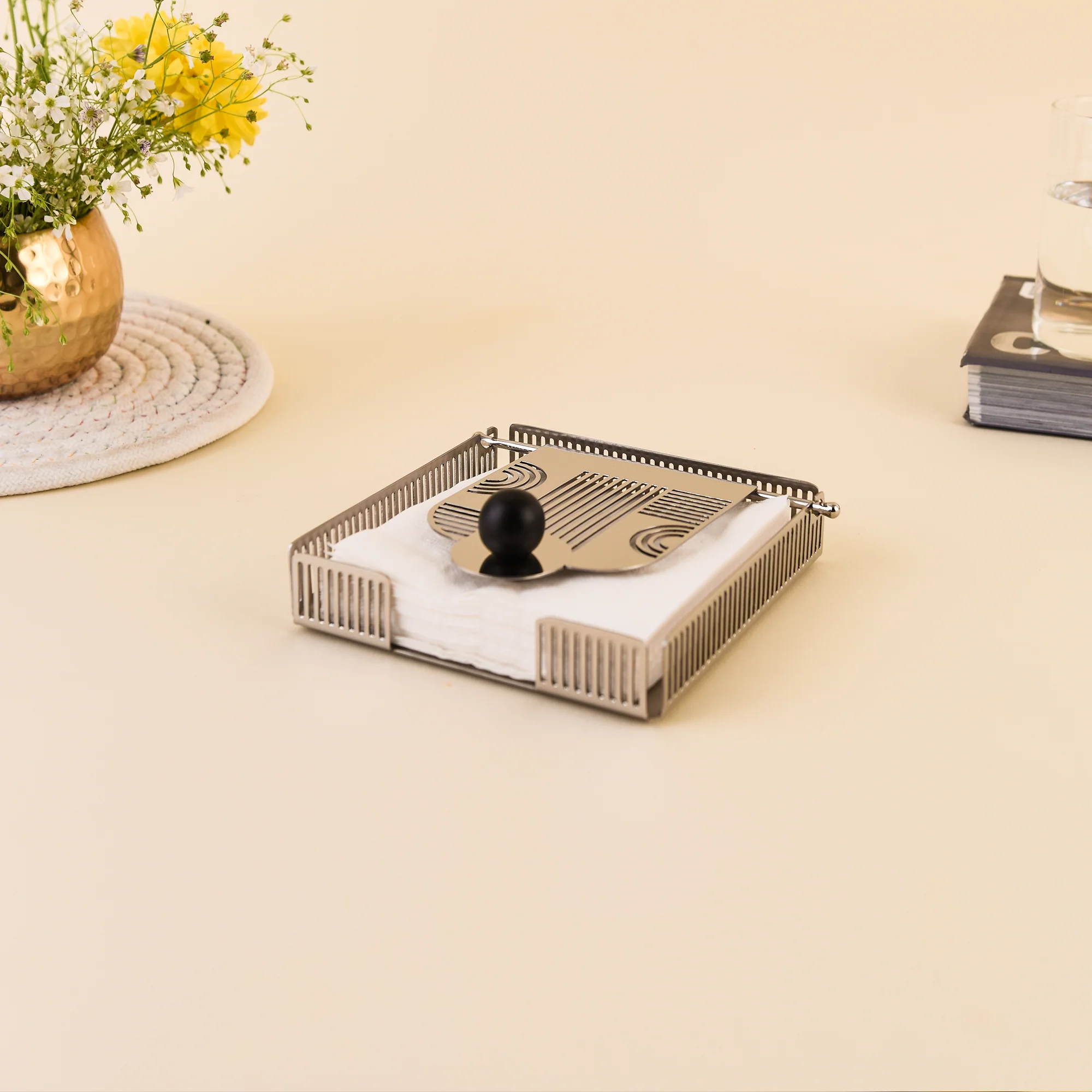 Art Deco Napkin Holder | Small - Image 3