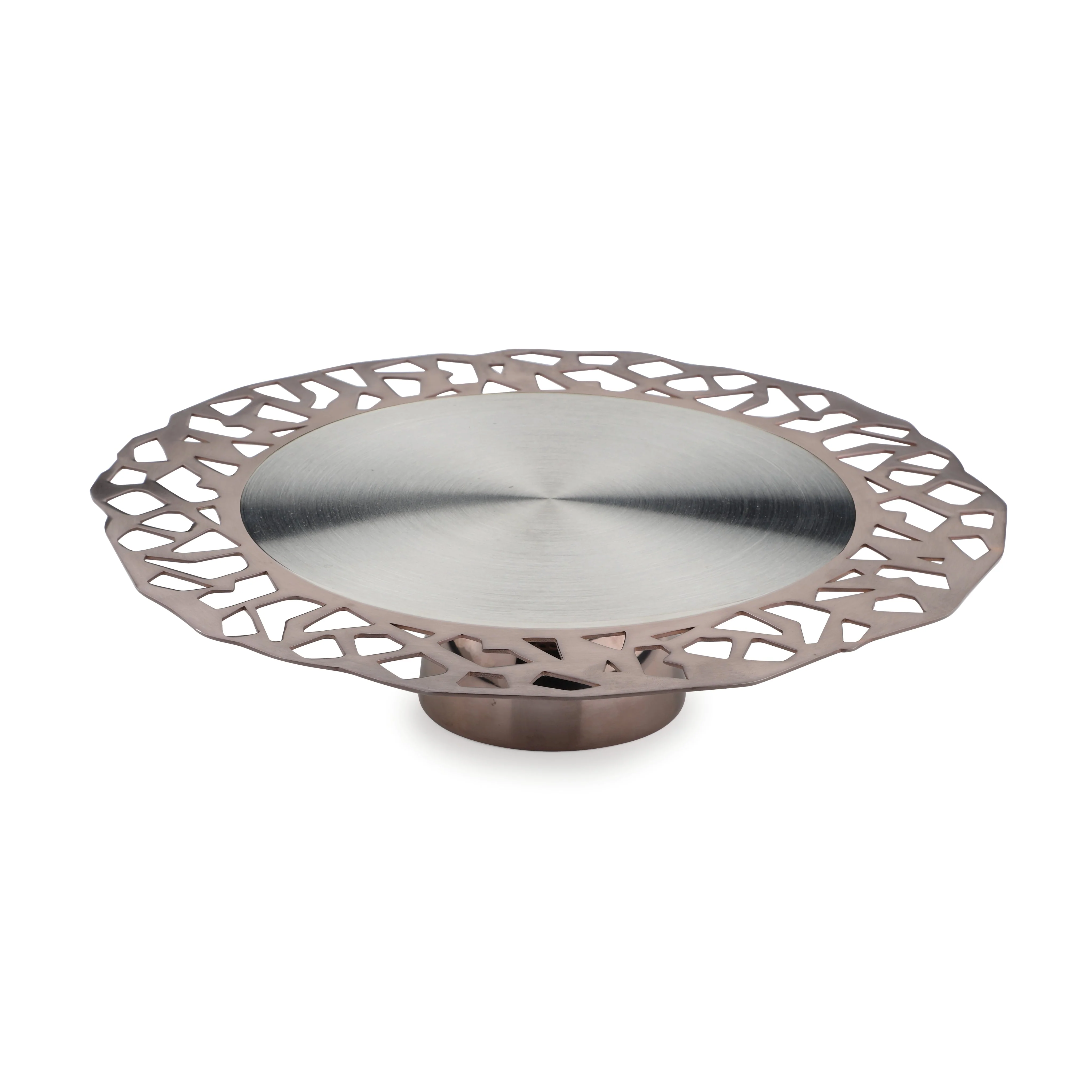 Burano Large Cookie Platter With PVD Coating - Image 2