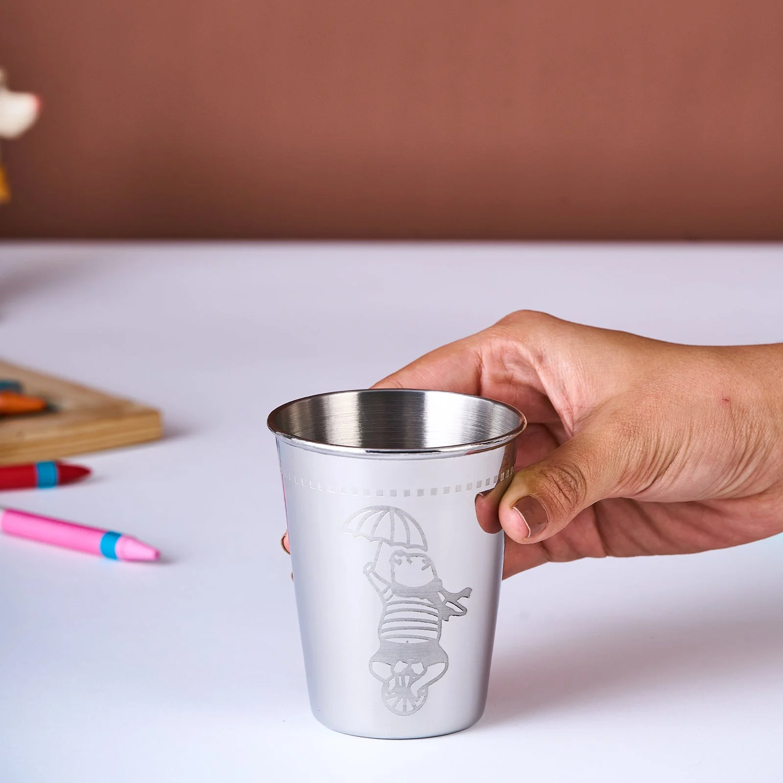 Carnival Bear Stainless Steel Tumbler - Image 3