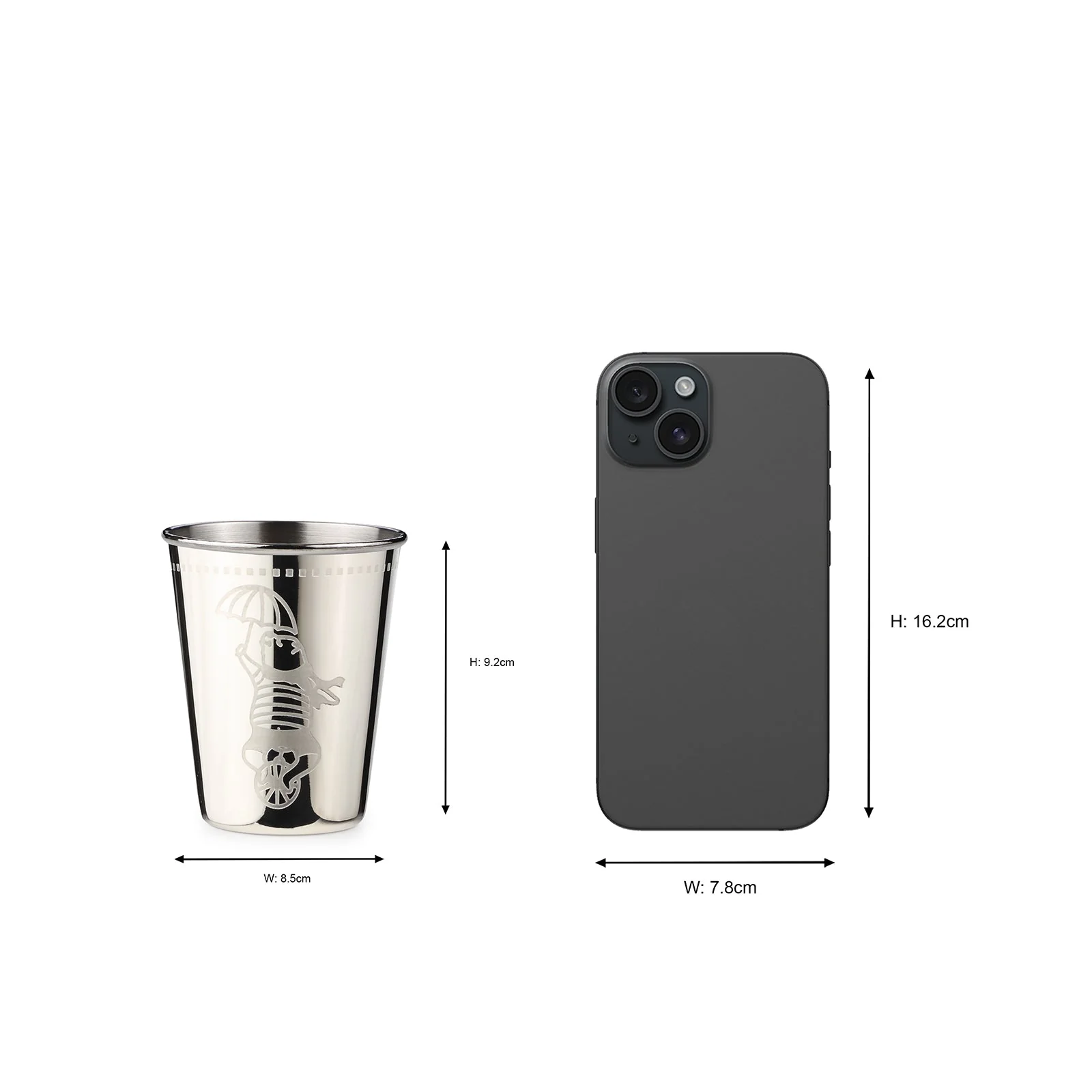 Carnival Bear Stainless Steel Tumbler - Image 5
