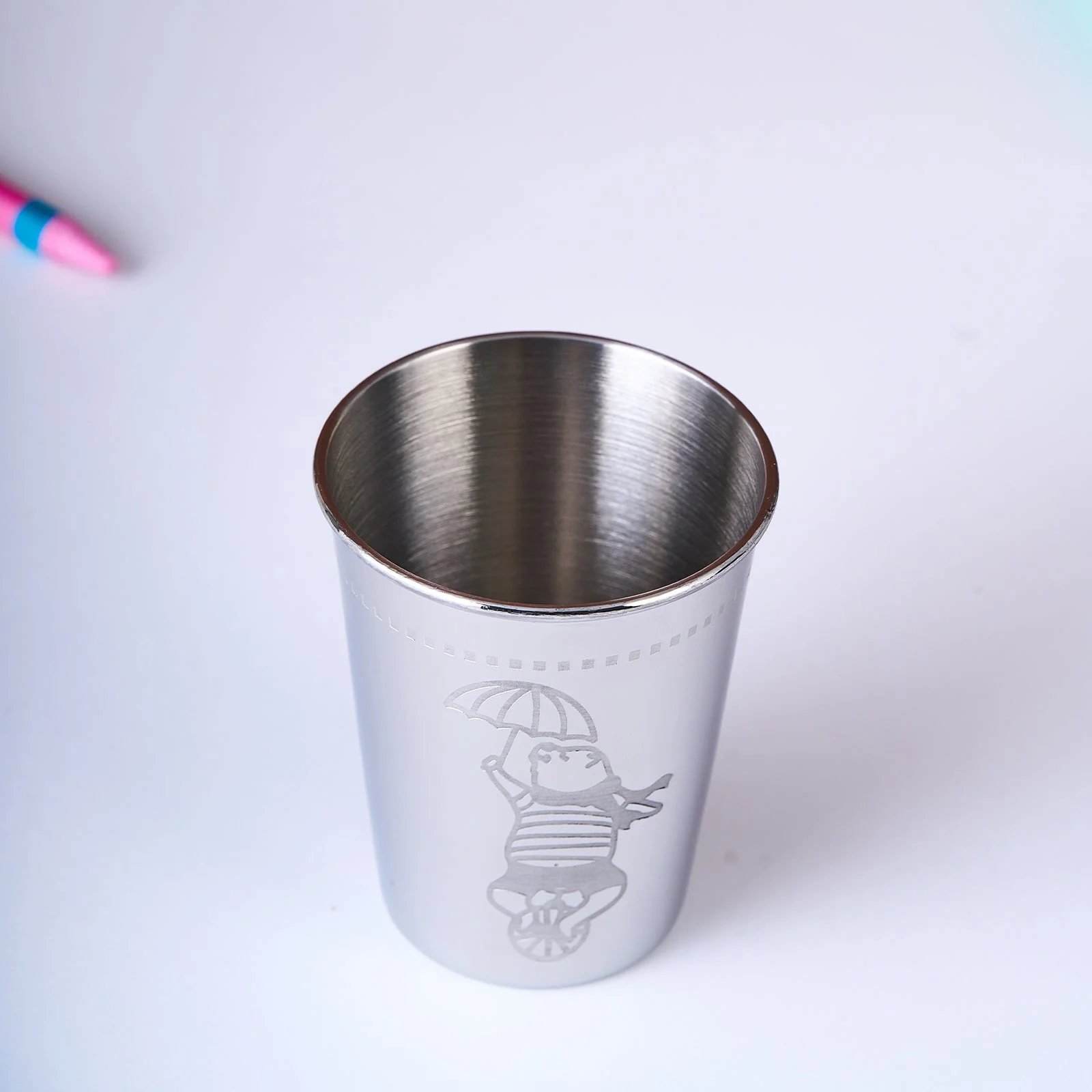 Carnival Bear Stainless Steel Tumbler - Image 8