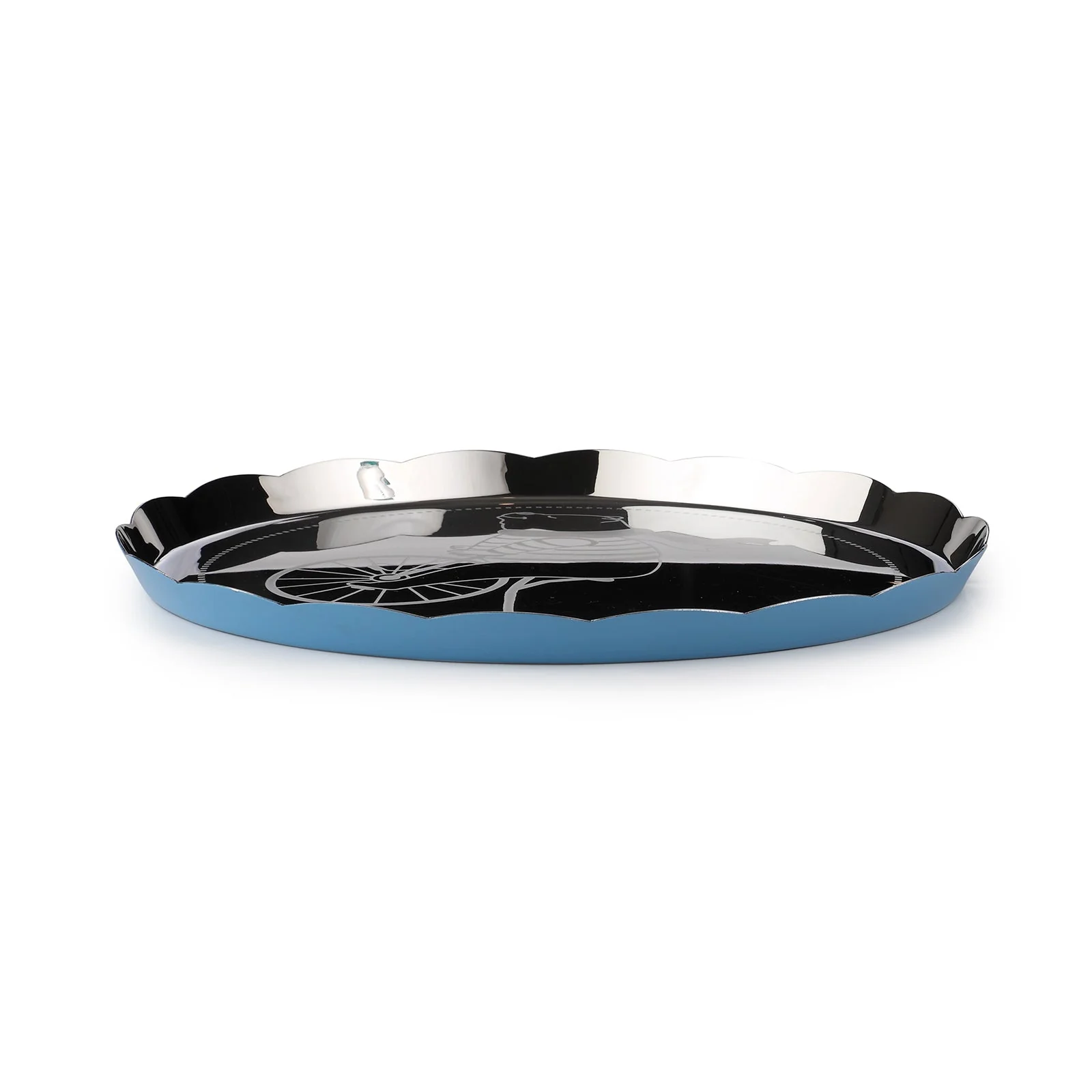 Carnival Thali | Large | Blue - Image 3