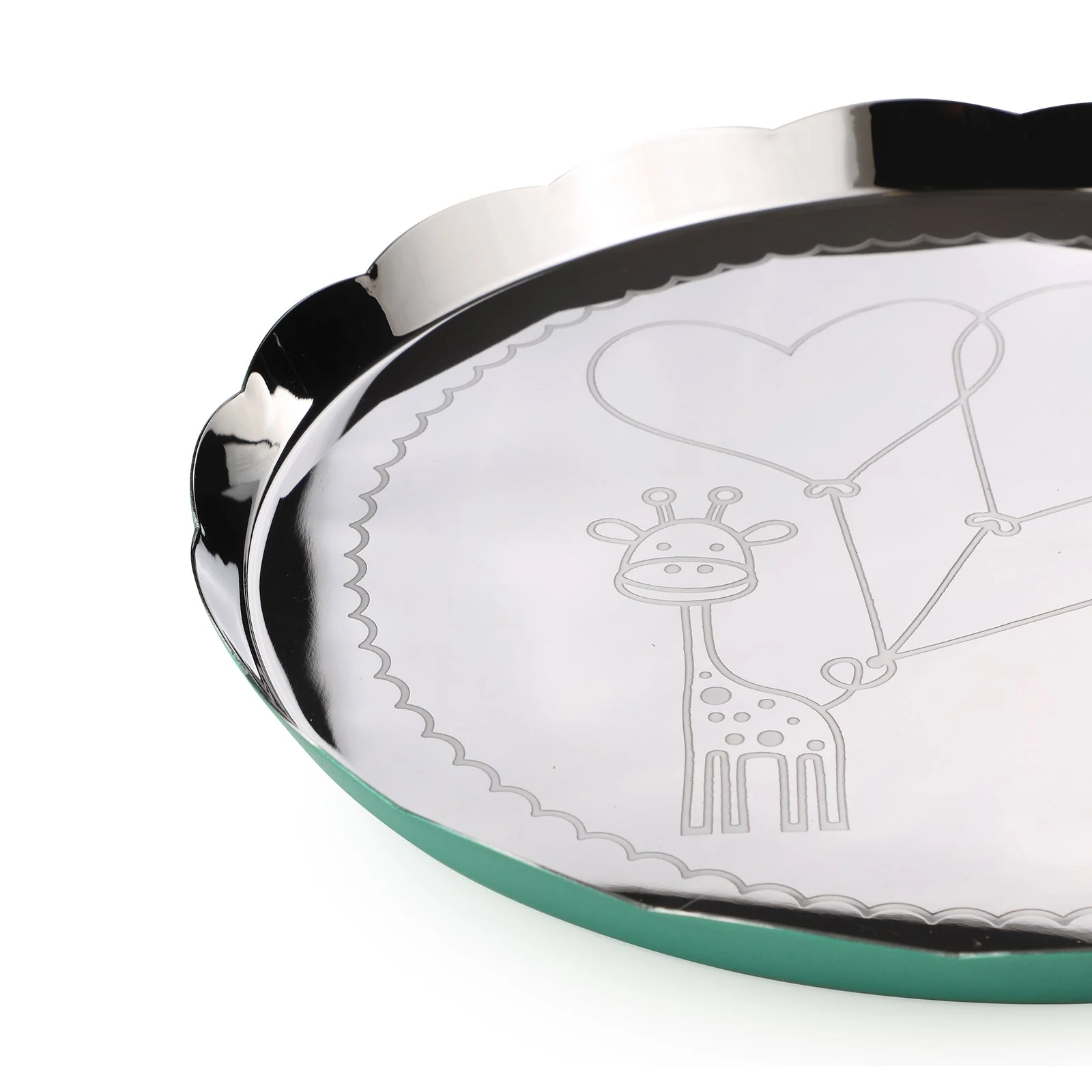 Carnival Giraffe Thali | Large | Green - Image 14