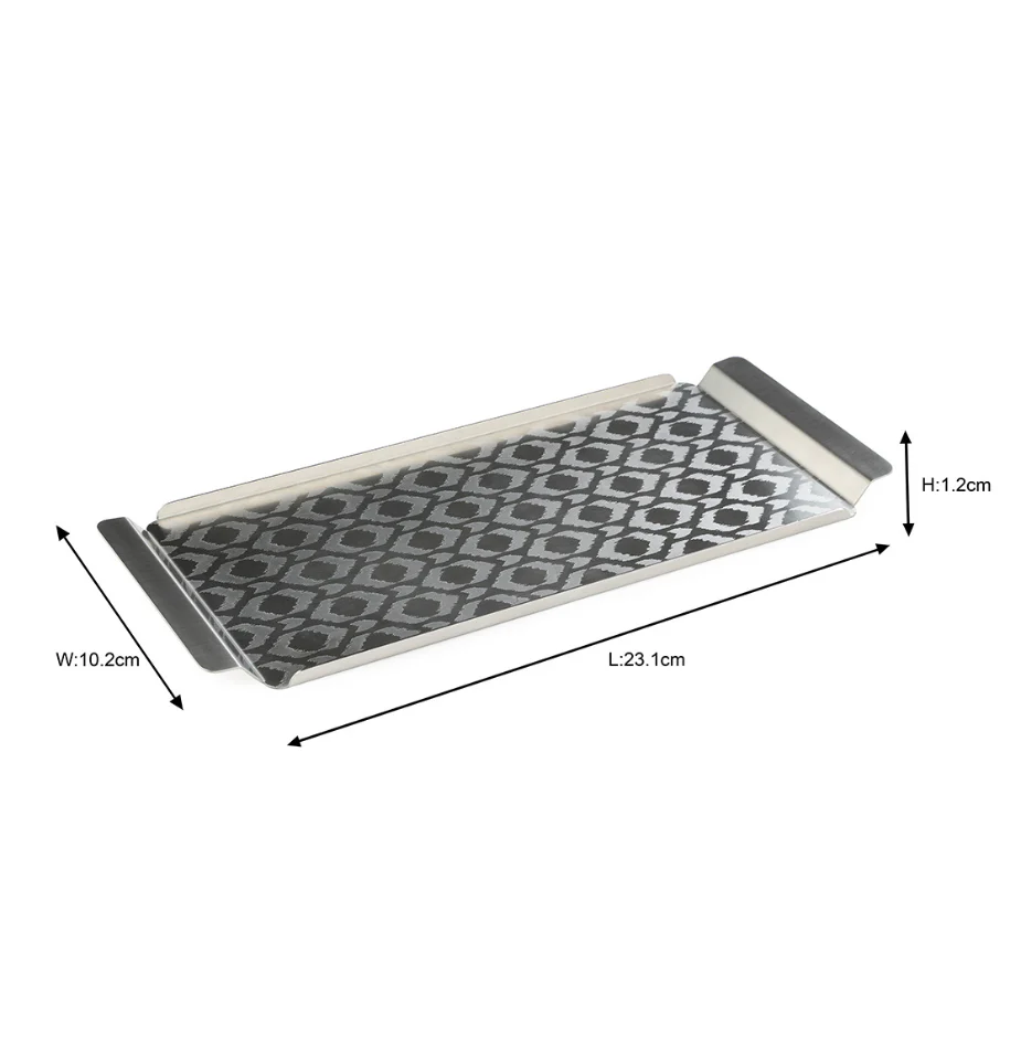 Ikat Tray Matt Finish | Small - Image 4