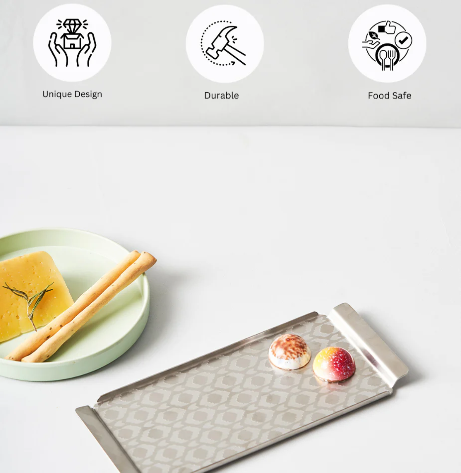 Ikat Tray Matt Finish | Small - Image 6