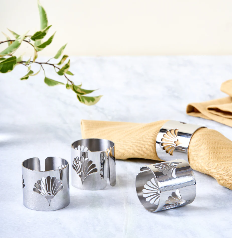 Deco Classic - Floral Napkin Rings - Image 16