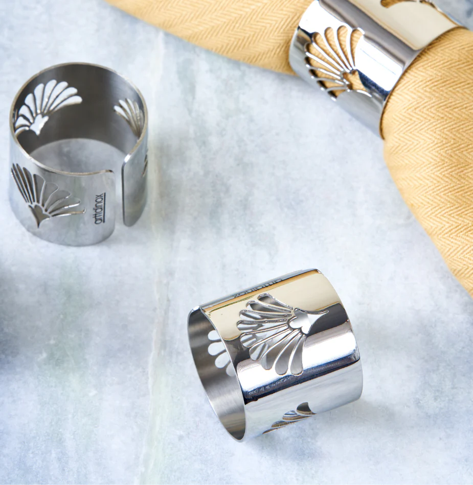 Deco Classic - Floral Napkin Rings - Image 17