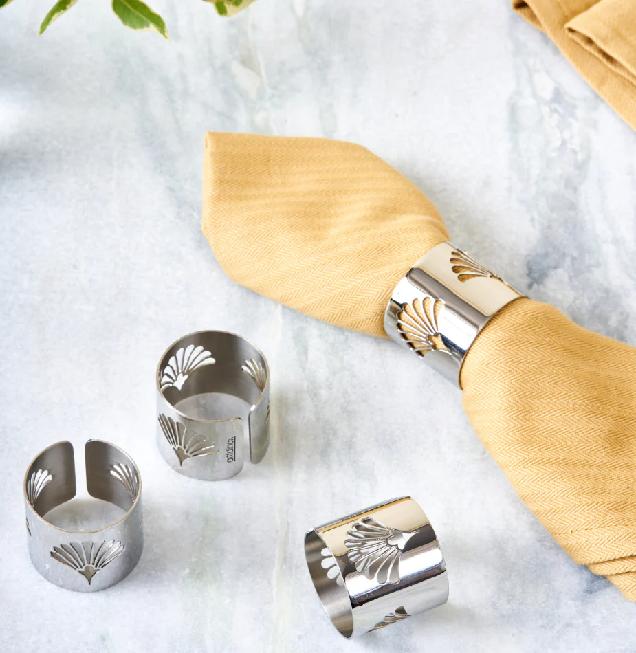 Deco Classic - Floral Napkin Rings - Image 18