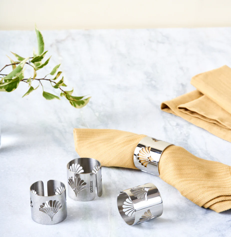 Deco Classic - Floral Napkin Rings - Image 19