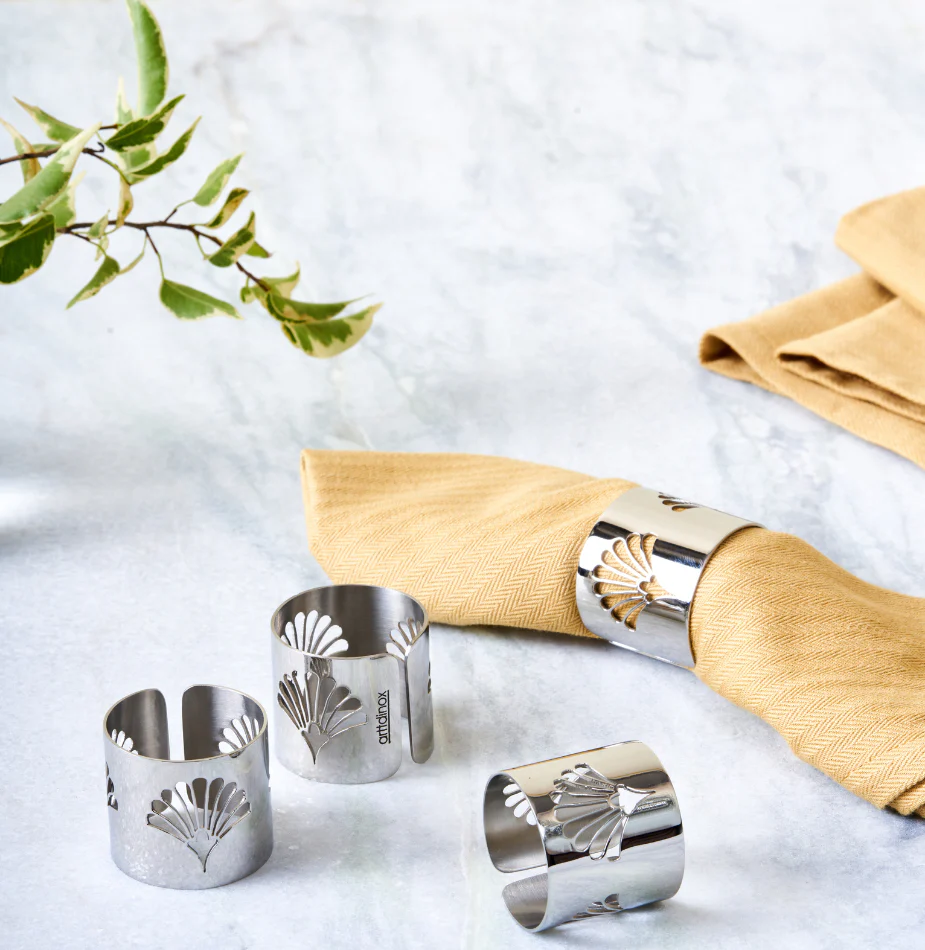 Deco Classic - Floral Napkin Rings - Image 7