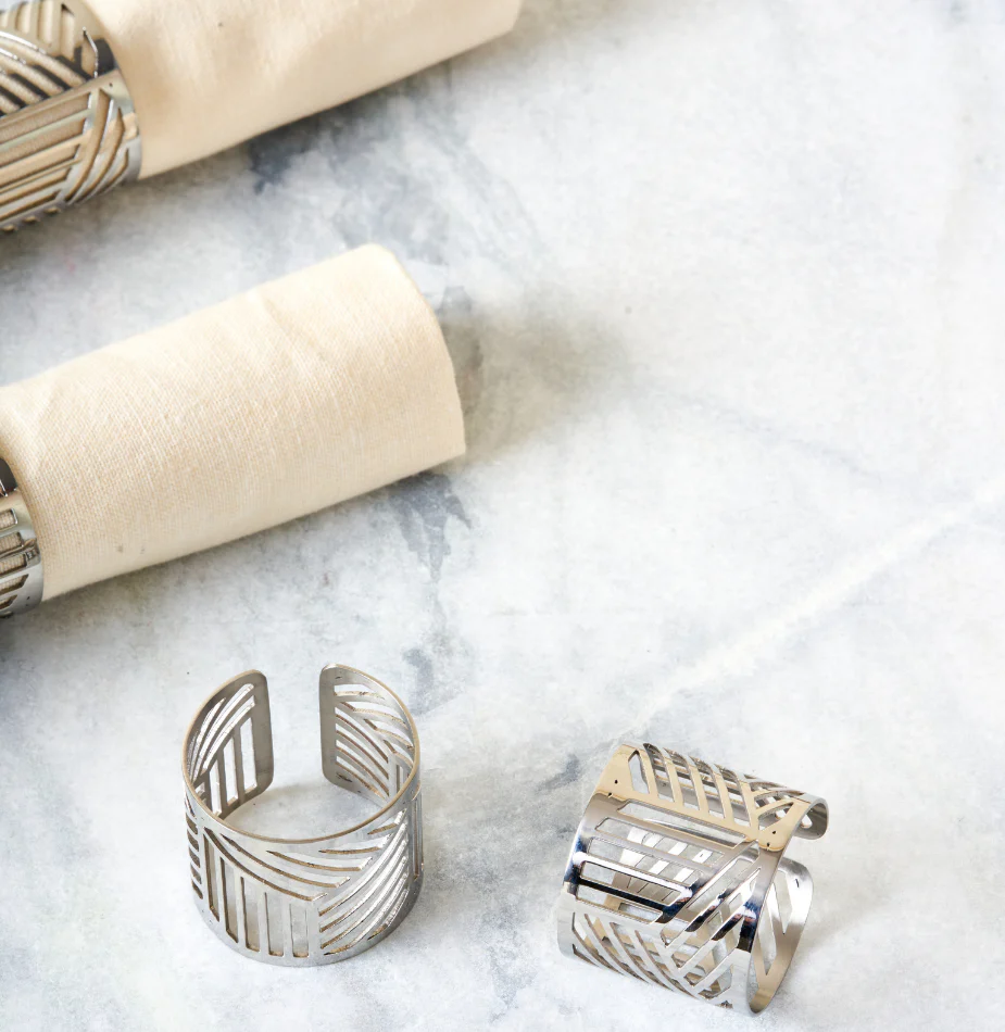 Deco Classic - Linear Napkin Rings - Image 5