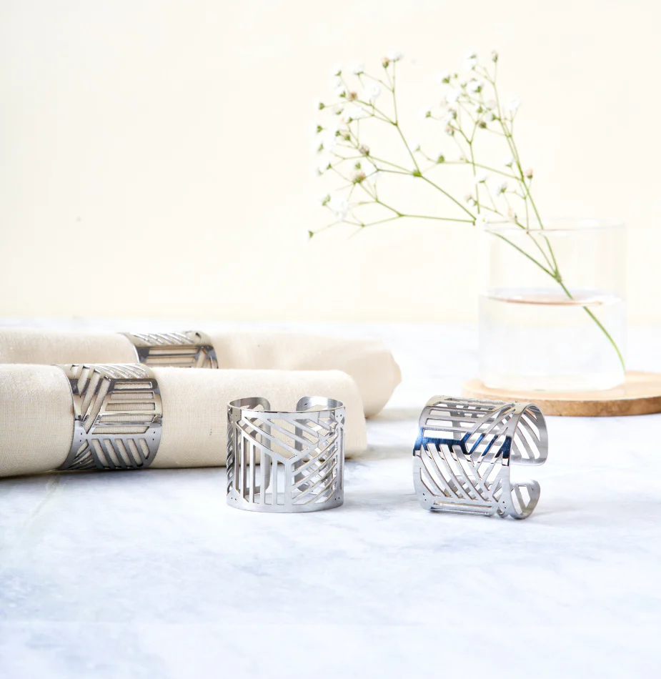 Deco Classic - Linear Napkin Rings - Image 8