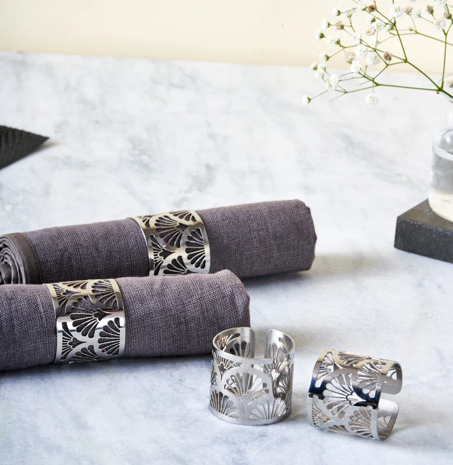 Deco Classic - Pattern Napkin Rings - Image 3