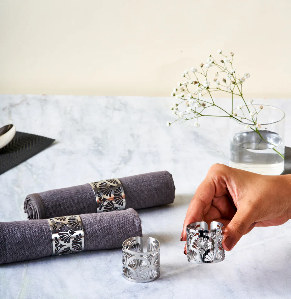 Deco Classic - Pattern Napkin Rings - Image 5