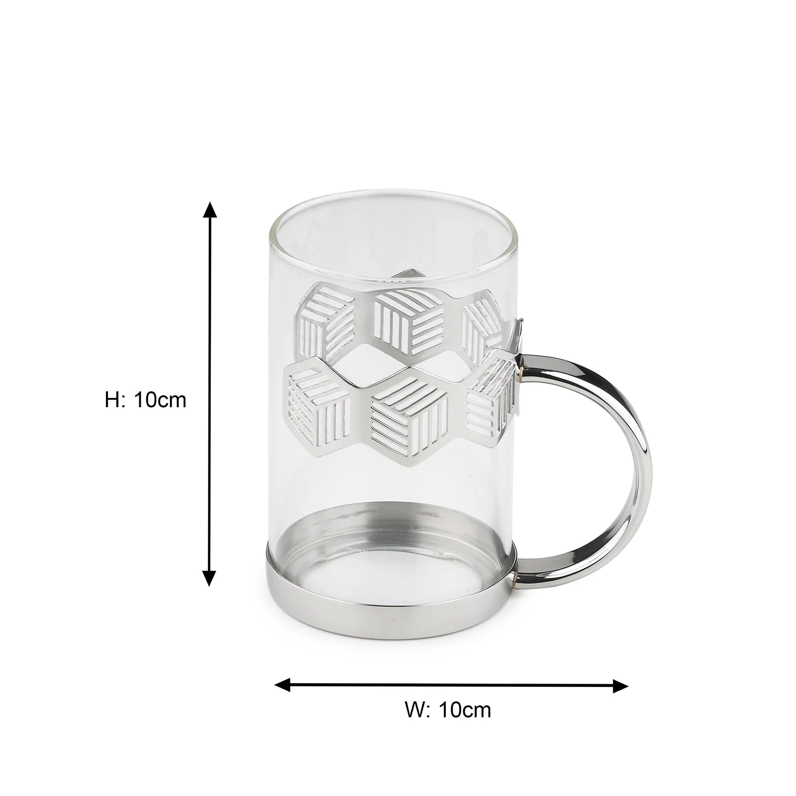 Deco Hexagon Mug | Set of 2 - Image 3
