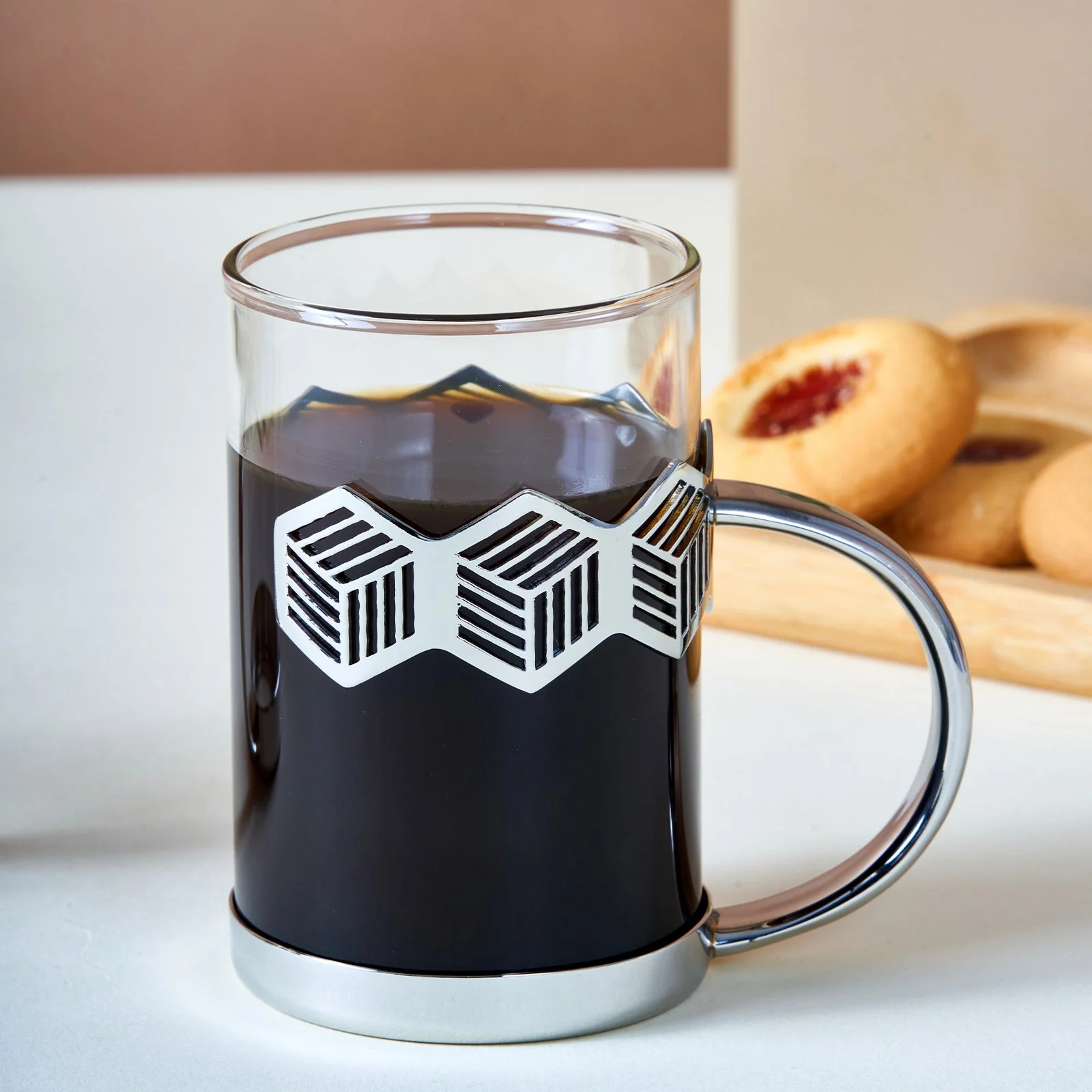 Deco Hexagon Mug | Set of 2 - Image 6