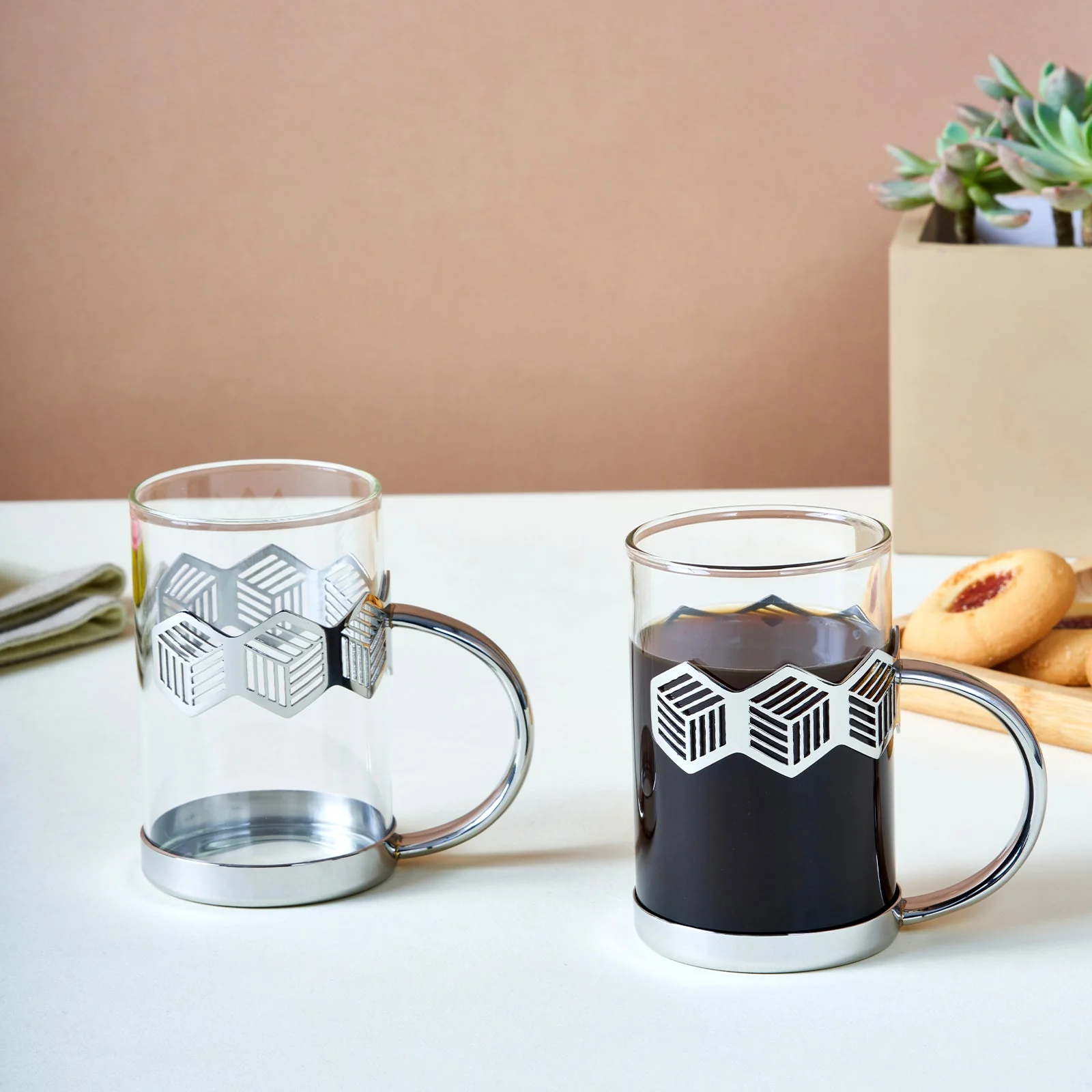 Deco Hexagon Mug | Set of 2 - Image 7