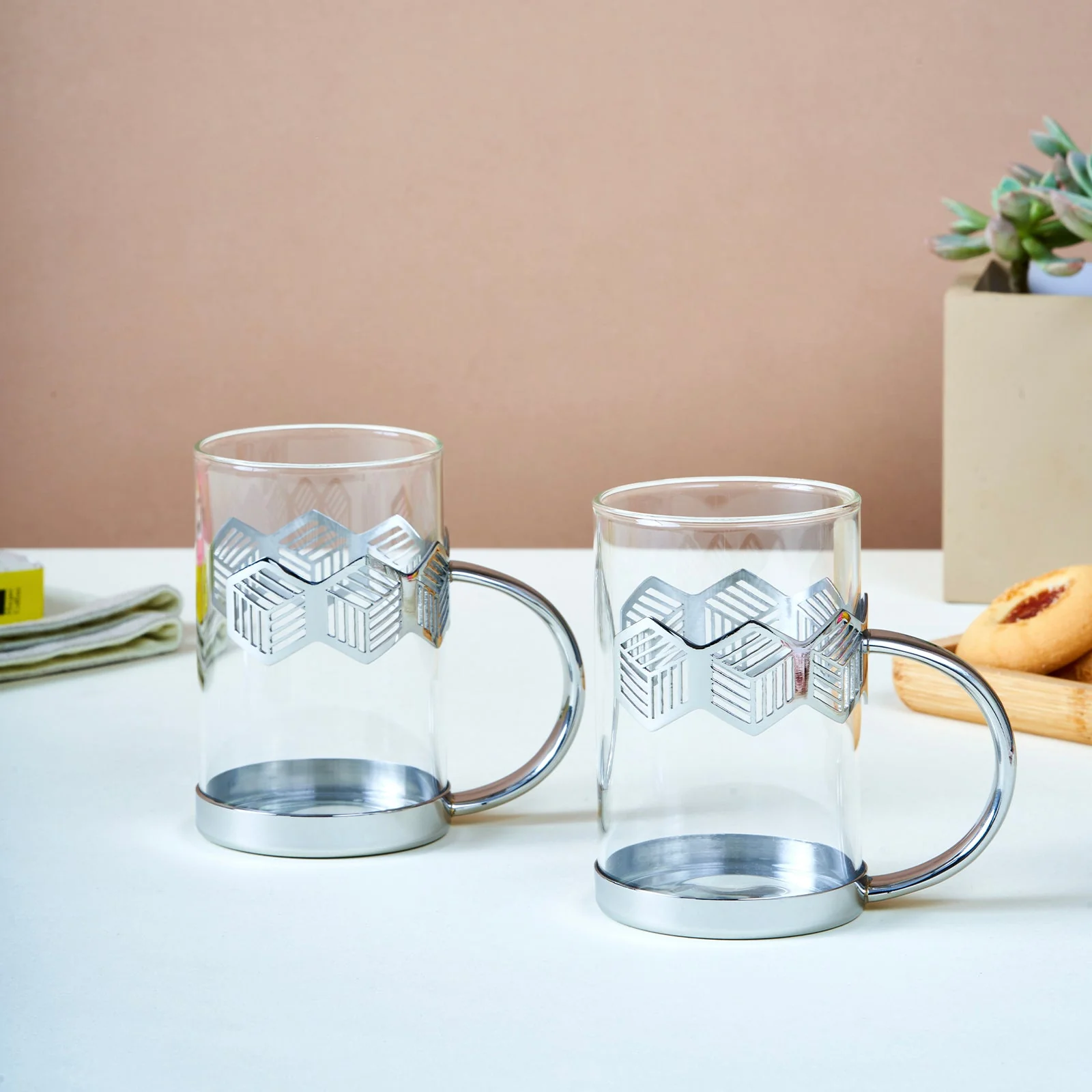 Deco Hexagon Mug | Set of 2 - Image 8