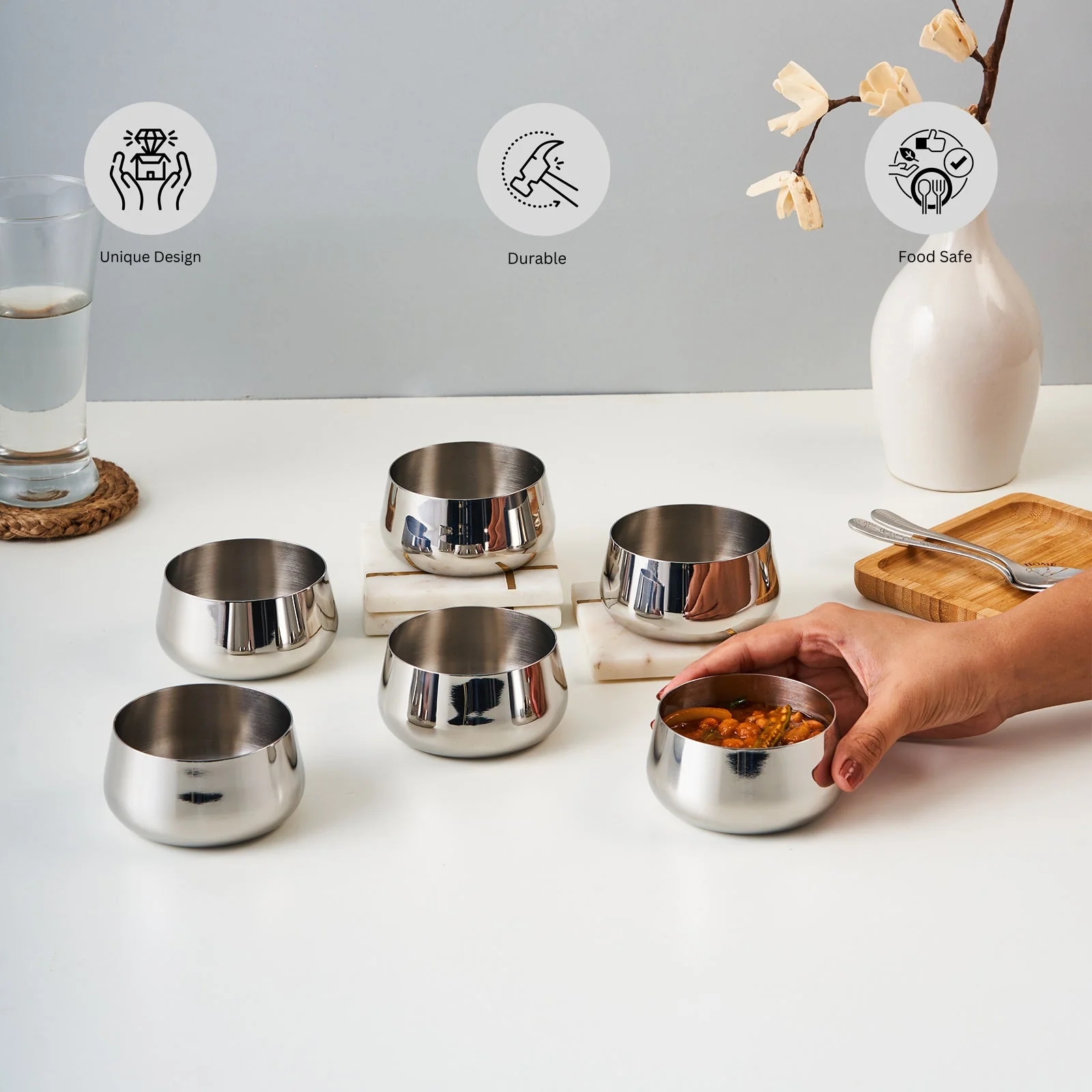 Deco Line - Large Katori | Set of 6 - Image 4