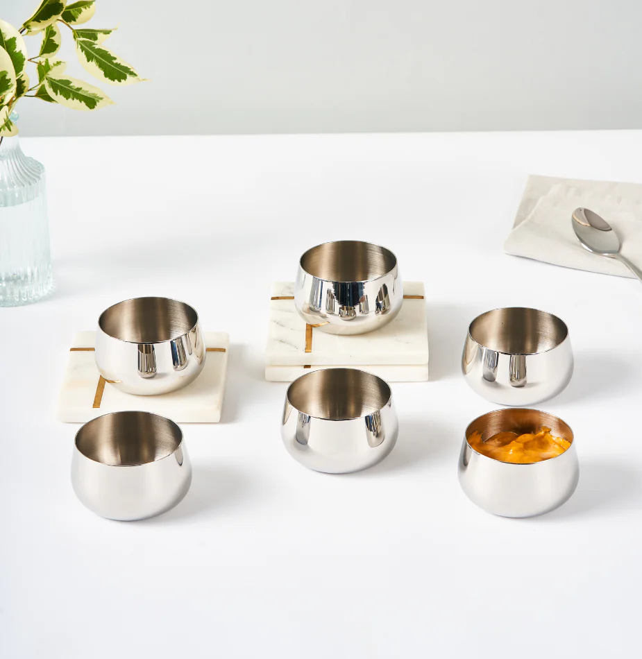 Deco Line Luxury Dinnerware Small Katori | Set of 6 - Image 2