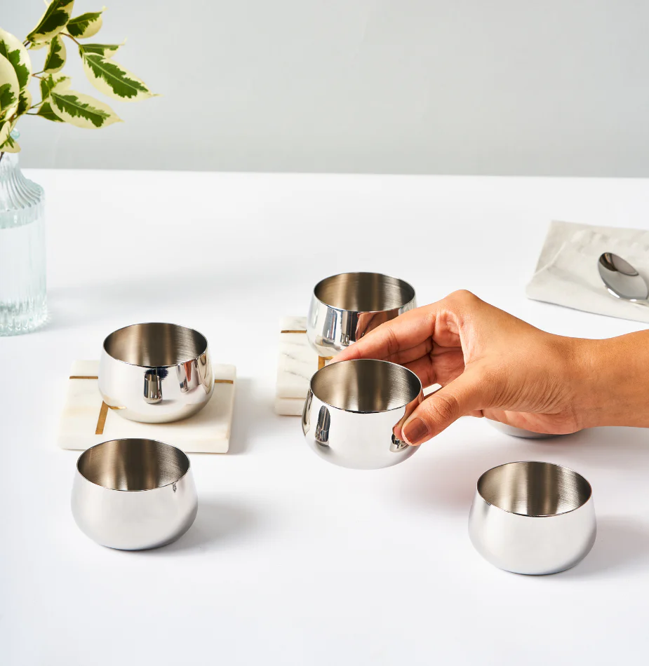 Deco Line Luxury Dinnerware Small Katori | Set of 6 - Image 3