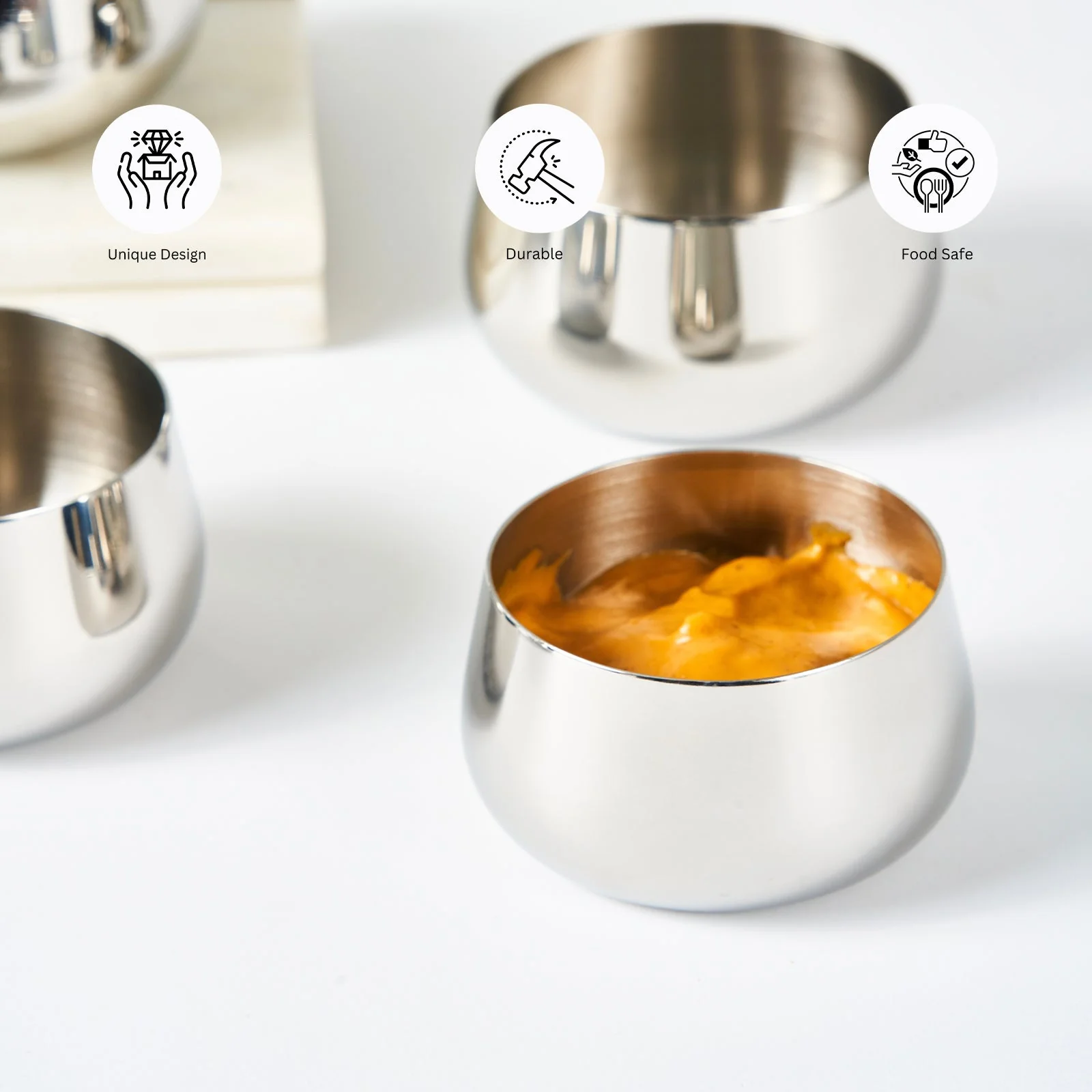 Deco Line Luxury Dinnerware Small Katori | Set of 6 - Image 5