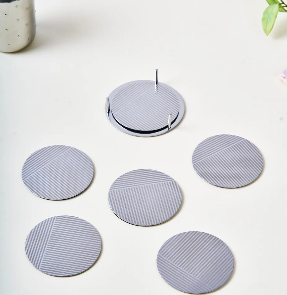 Deco Round Coaster | Set of 6 - Image 3
