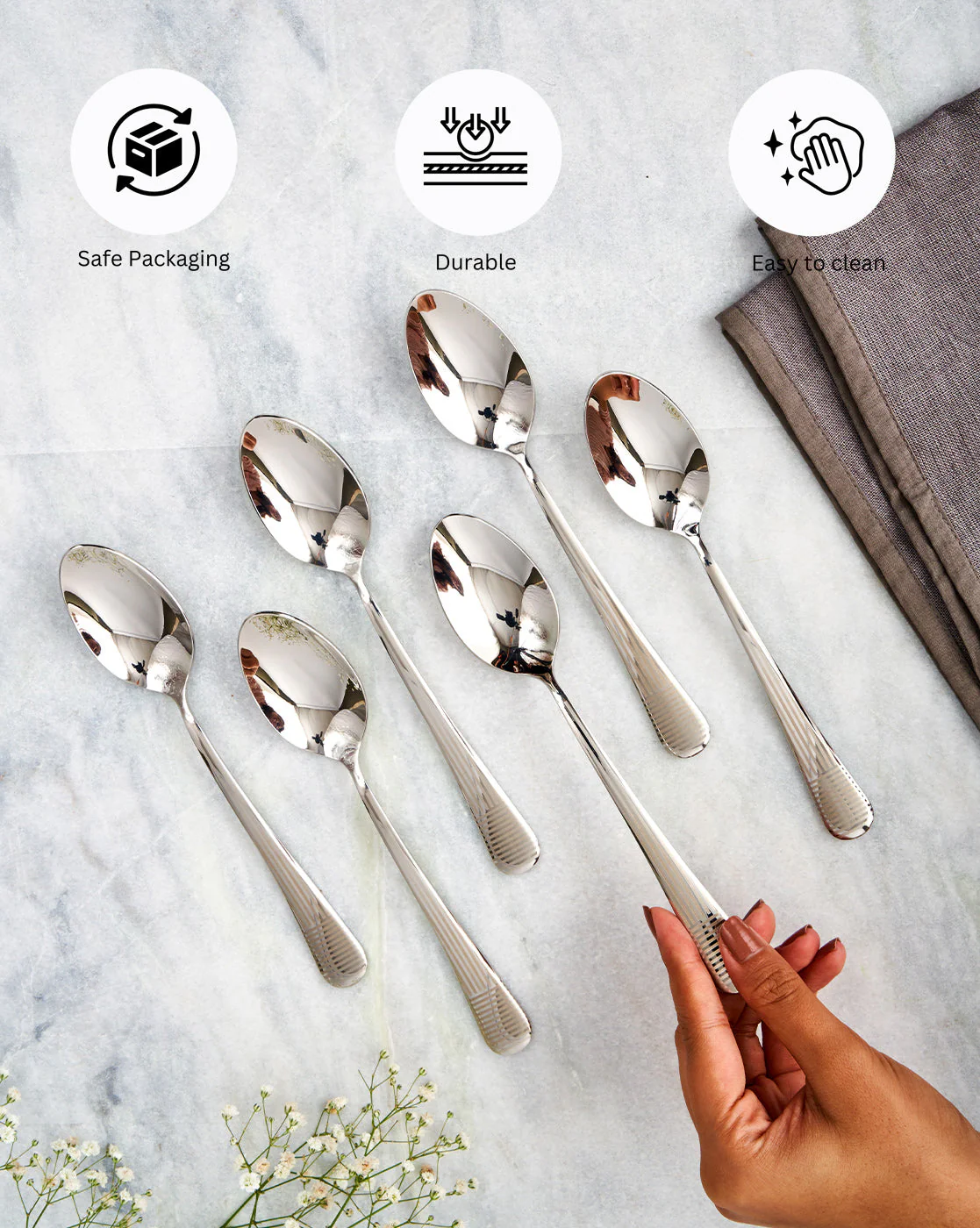 Decoline - Dinner Spoon | Set of 6 - Image 7