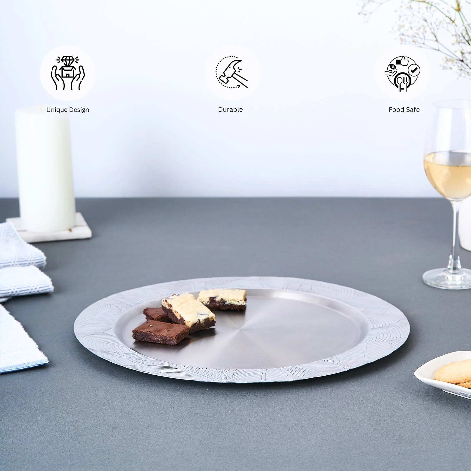 Decoline Flower Charger Plate - Image 7