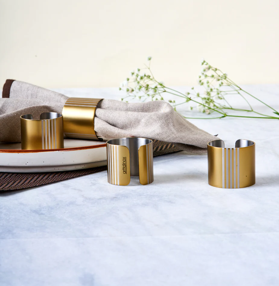 Decoline - Napkin Rings | Gold - Image 7