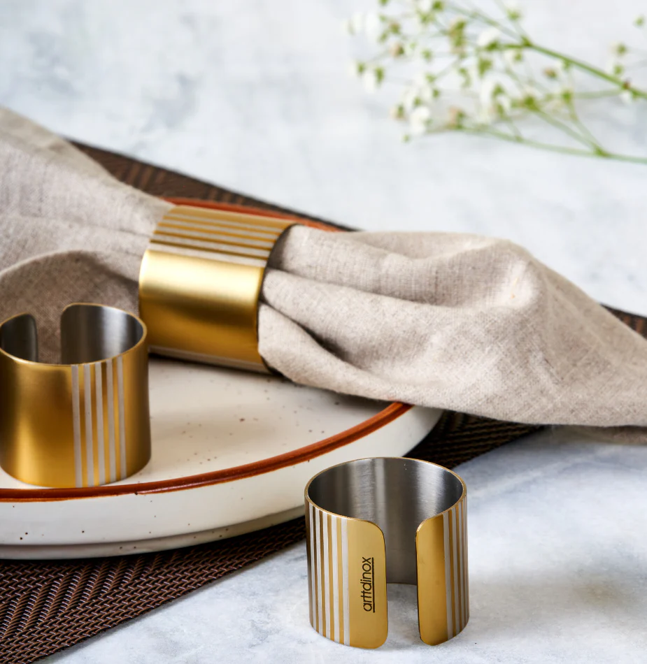 Decoline - Napkin Rings | Gold - Image 8