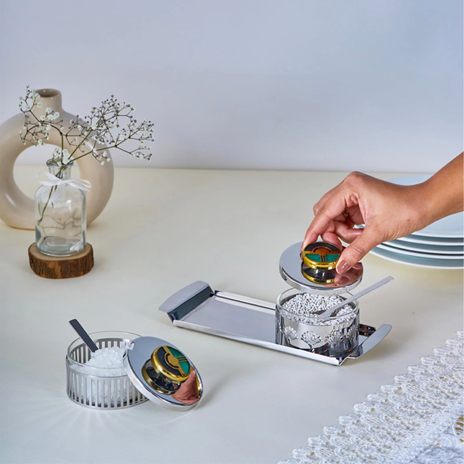 Decoline Pickle Container with Tray - Image 5