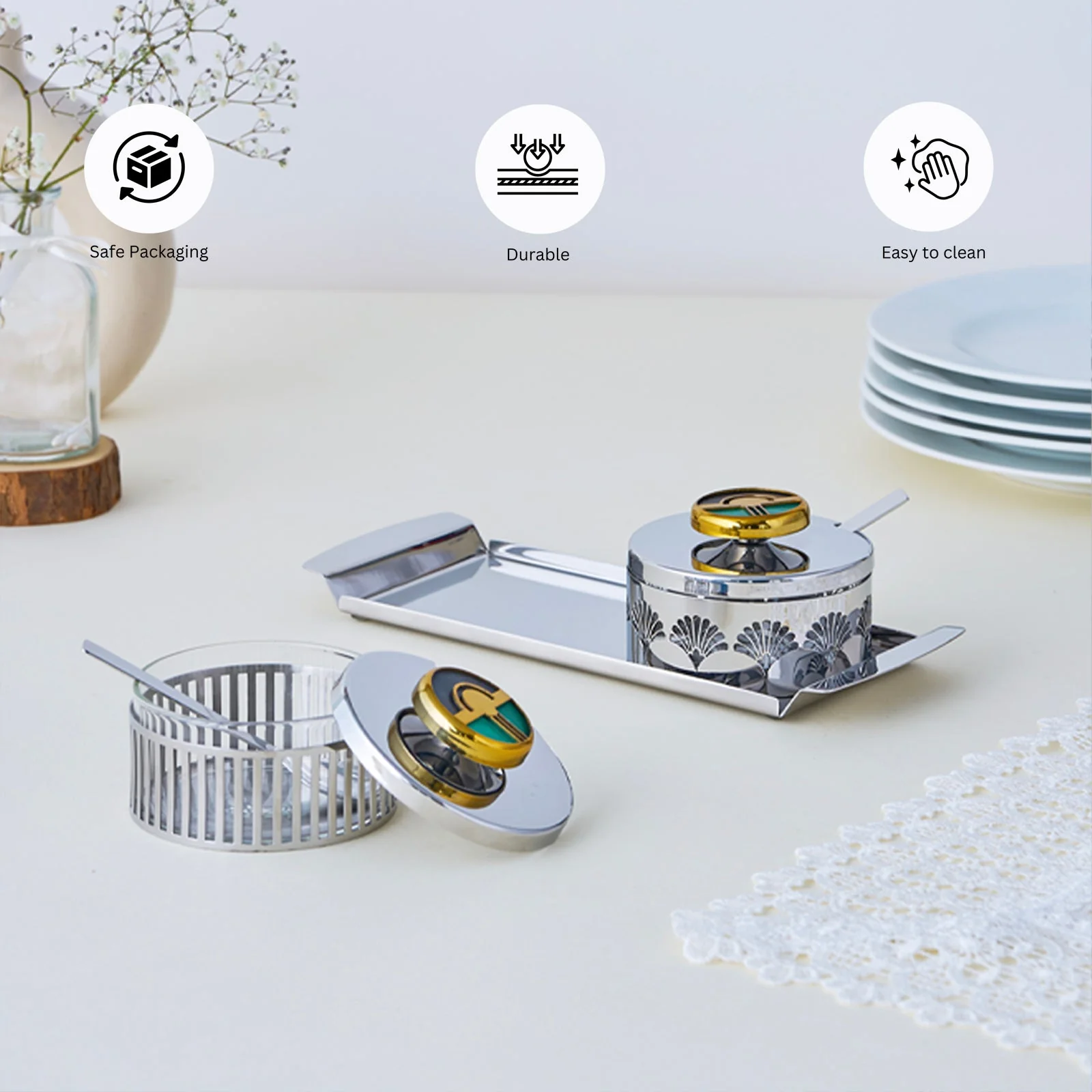 Decoline Pickle Container with Tray - Image 8