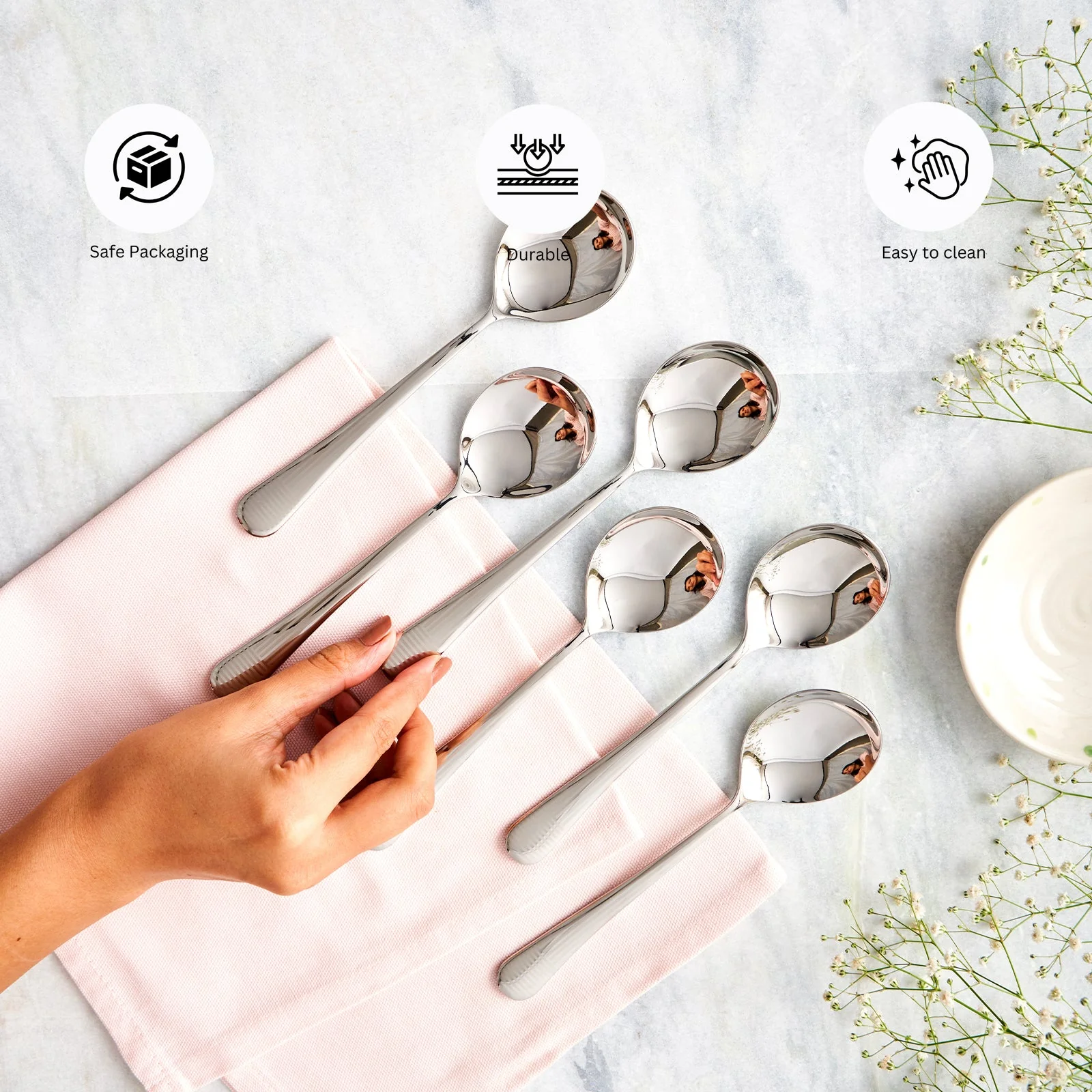 Decoline - Soup Spoon | Set of 6 - Image 6