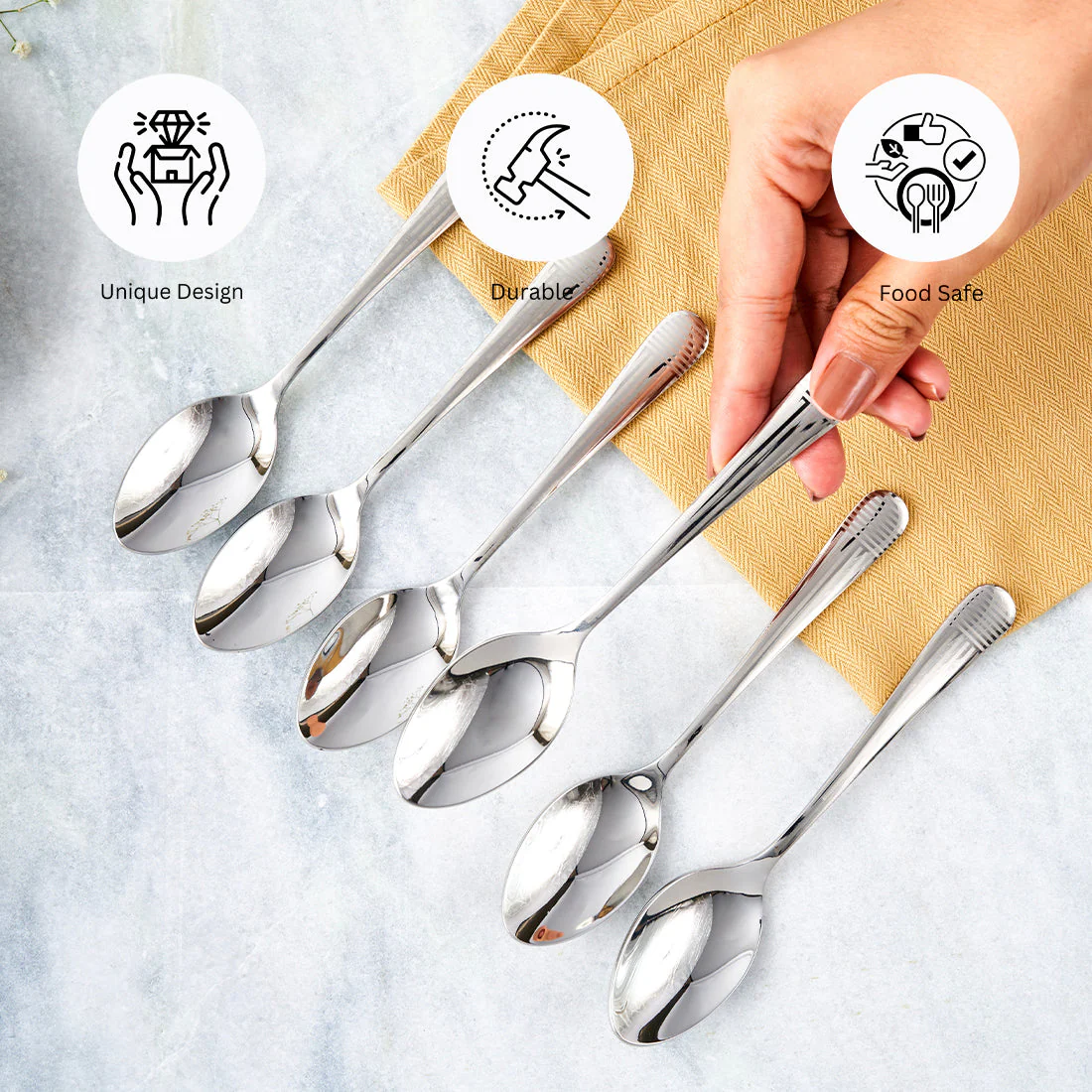 Decoline - Tea Spoon | Set of 6 - Image 7
