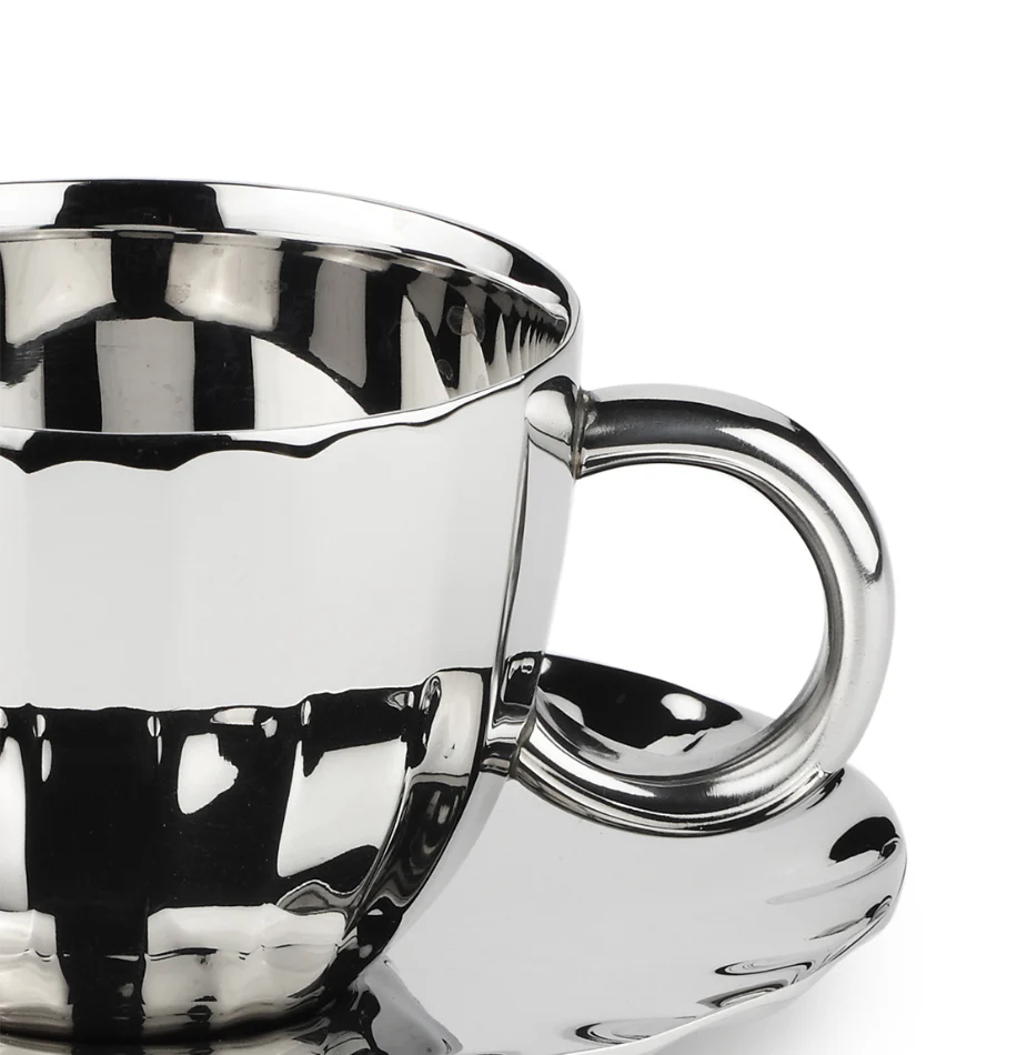 Dome Cup & Saucer | Luxury Cup Set of 2 - Image 11