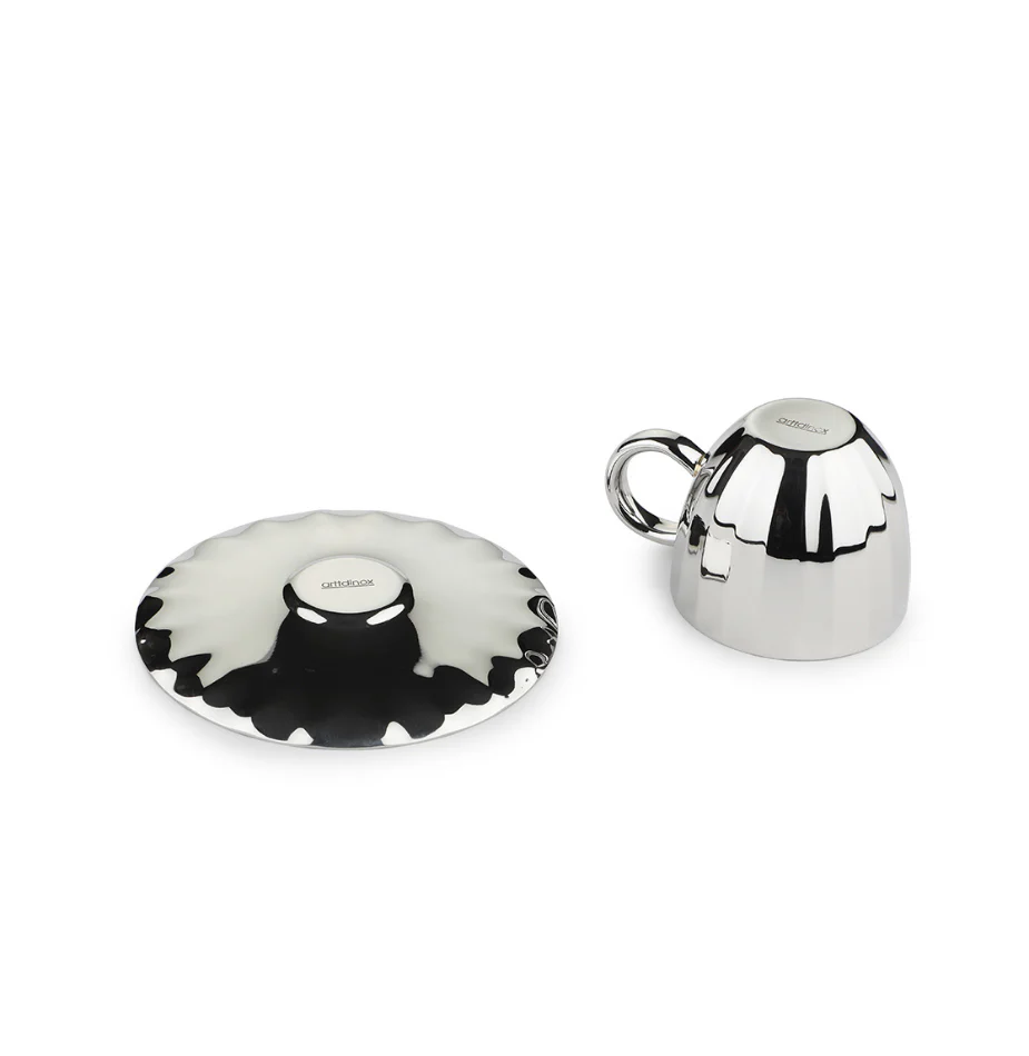 Dome Cup & Saucer | Luxury Cup Set of 2 - Image 13