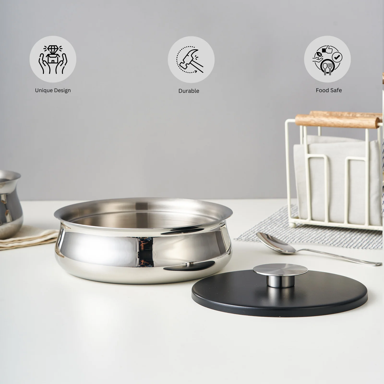 Doubly Double Wall Serving Bowl | Small - Image 7