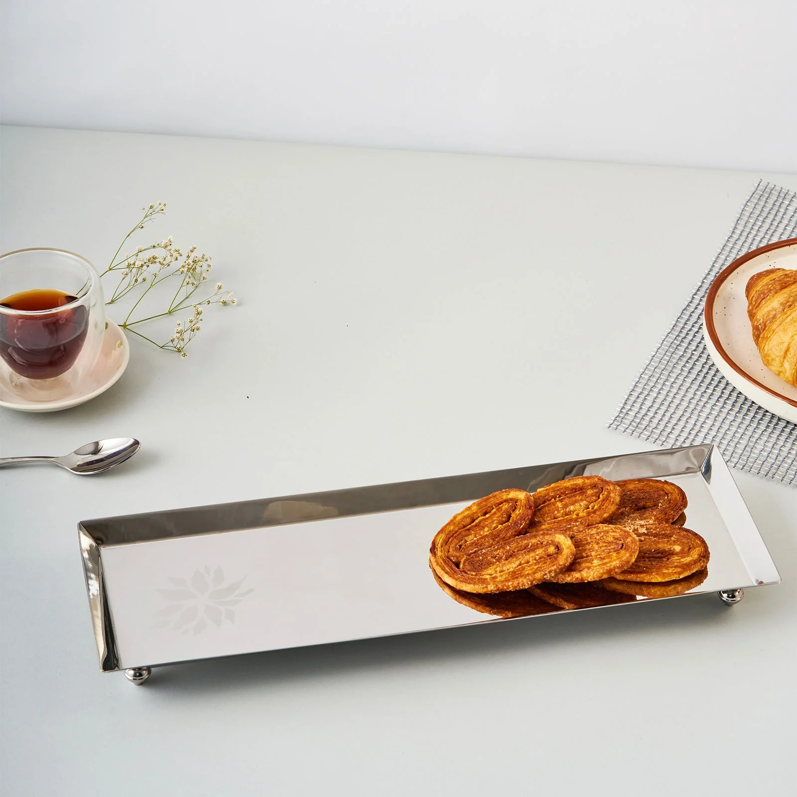 Flower Longish Platter | Large - Image 10
