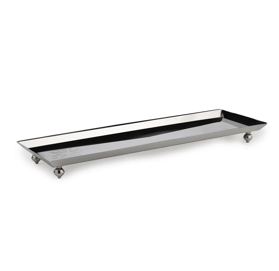 Flower Longish Platter | Large - Image 3
