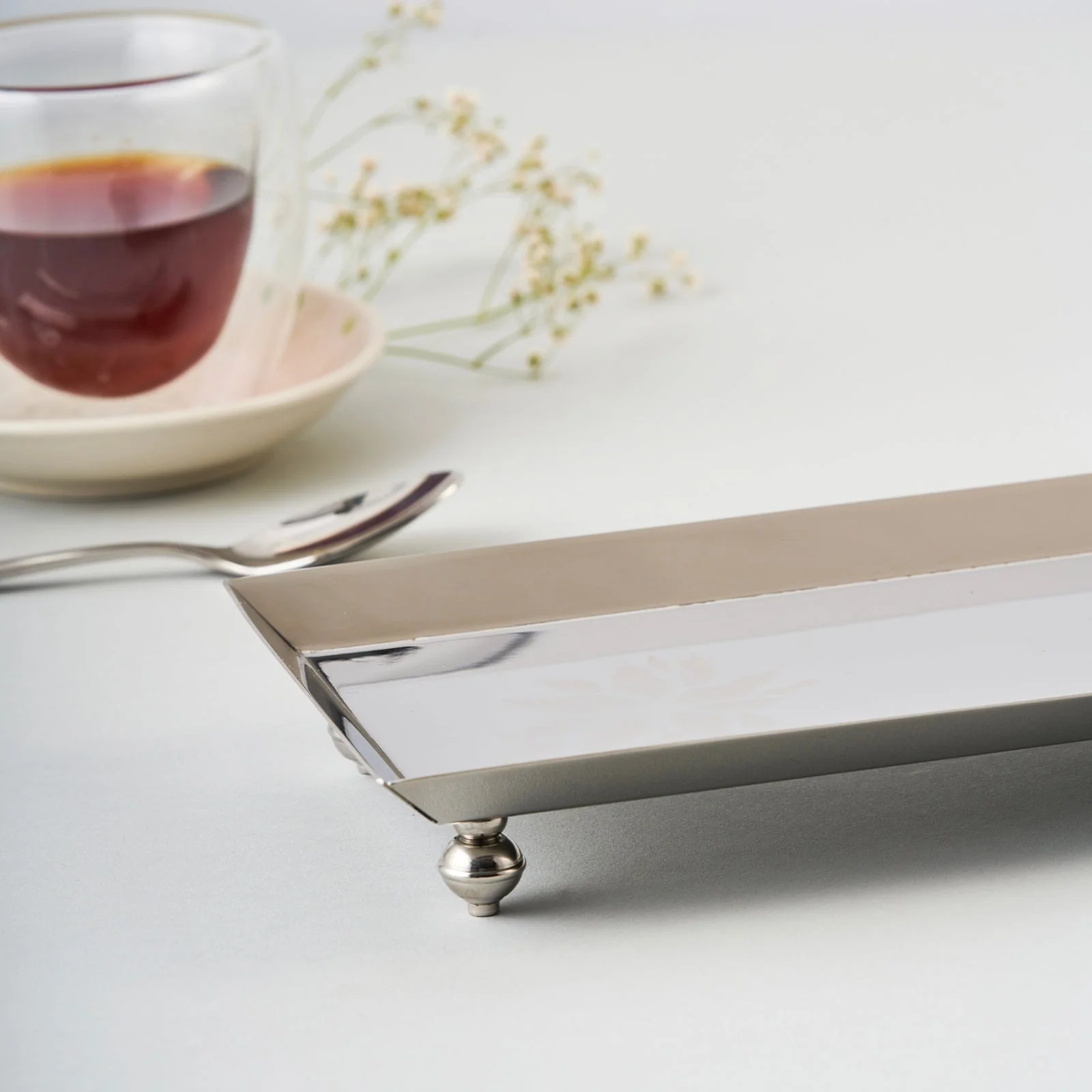 Flower Longish Platter | Large - Image 4