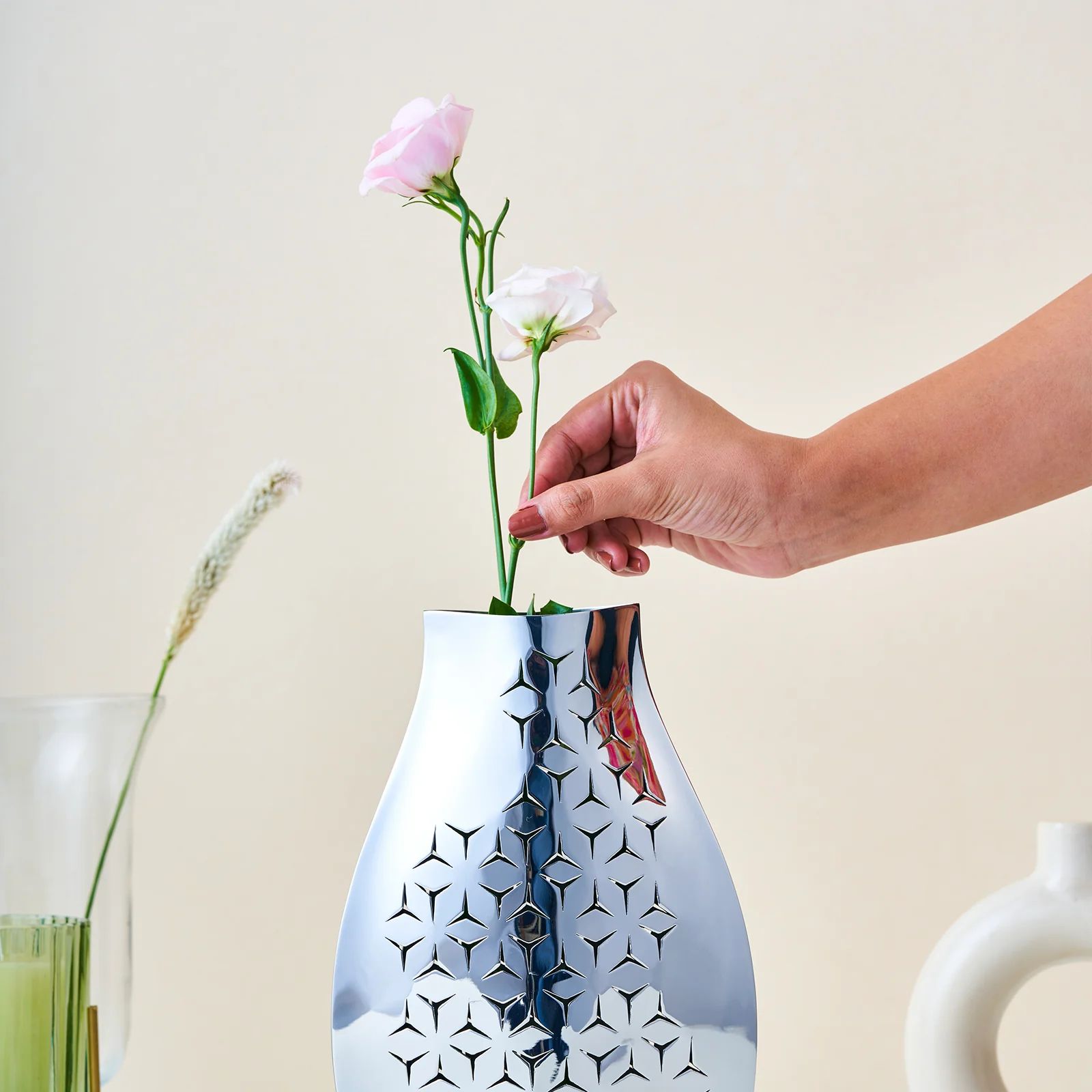 Flower Vase Trio | Home decor vases - Image 6