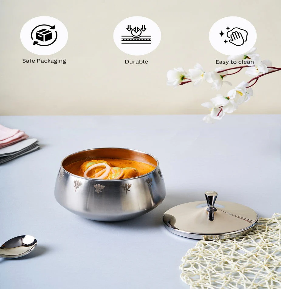 Flower Zenith Serving Bowl | Small - Image 7