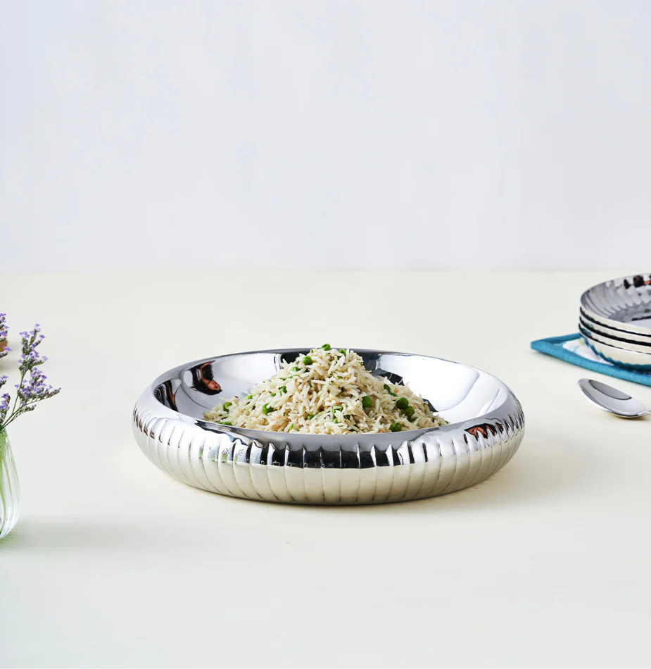 Flute Rice Platter - Image 4