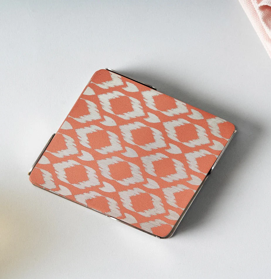 Ikat Coaster Pink | Set of 6 - Image 6