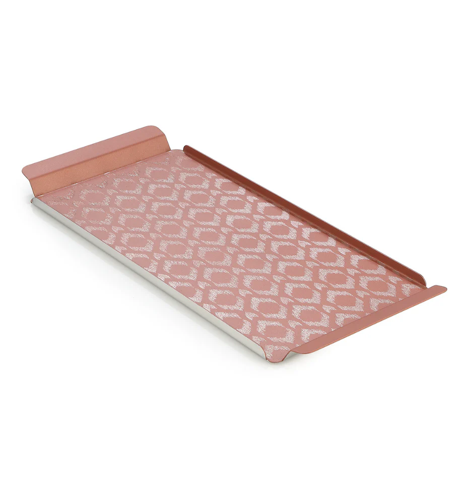 Ikat Serving Tray Pink | Large - Image 10